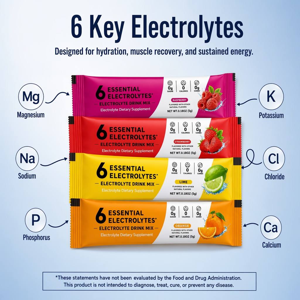 Trail Fuel — Electrolyte Hydration Powder